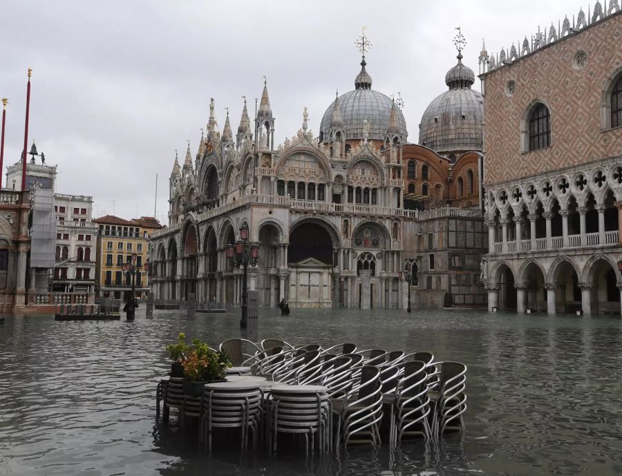 Venedig  Hochwasser