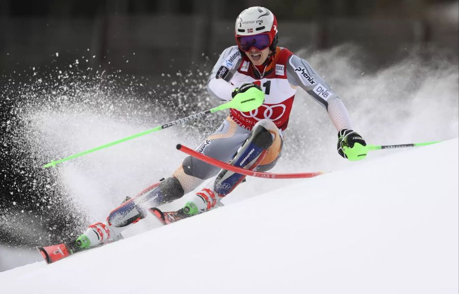 Henrik Kristoffersen gewinnt den Slalom in Schladming.