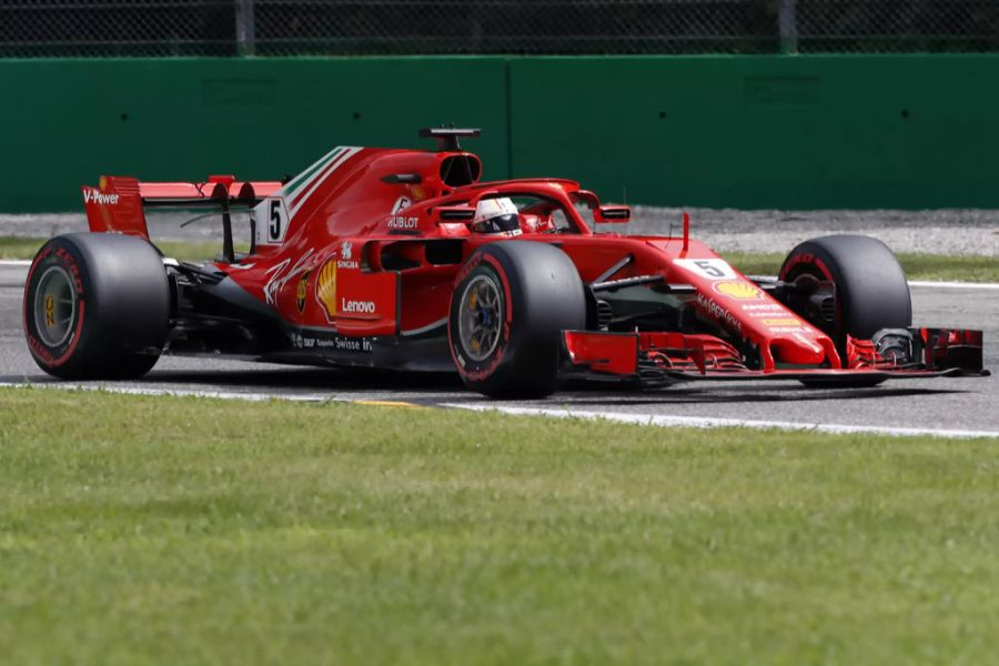 Seinen Ferrari für die Formel-1-Saison 2018 taufte Sebastian Vettel auf den Namen «Loria».