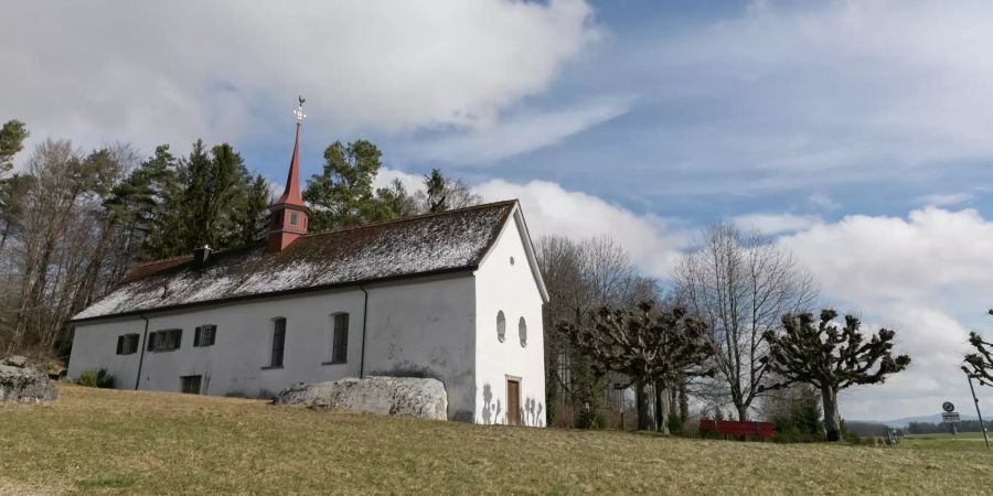 Die kleine Kirche in Sarmenstorf.