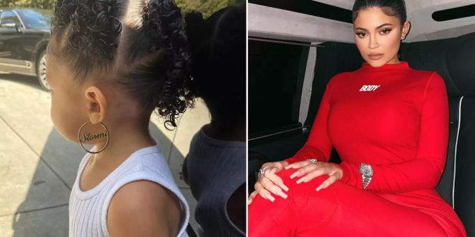 Kylie Jenner - Shitstorm wegen XL-Creolen an Tochter Stormi (2)