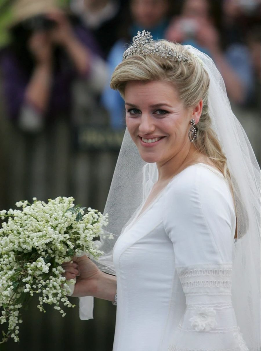 Laura Lopes bei ihrer Hochzeit 2006.