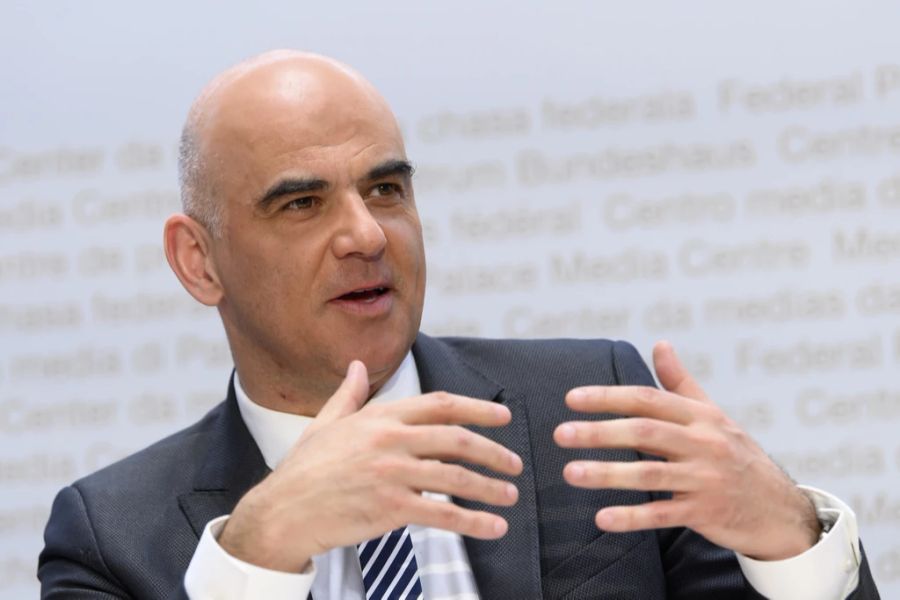 Gesundheitsminister Alain Berset verkündete am Mittwoch die Lockerungsstrategie.