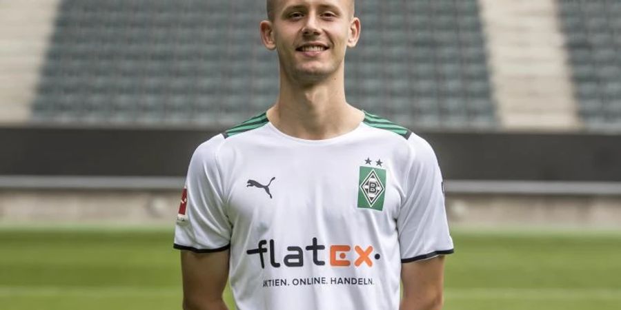 Mittelfeldspieler Torben Müsel wechselt auf Leinhbasis für ein halbes Jahr zum belgischen Erstligisten KAS Eupen. Foto: ---/Borussia Mönchengladbach/dpa