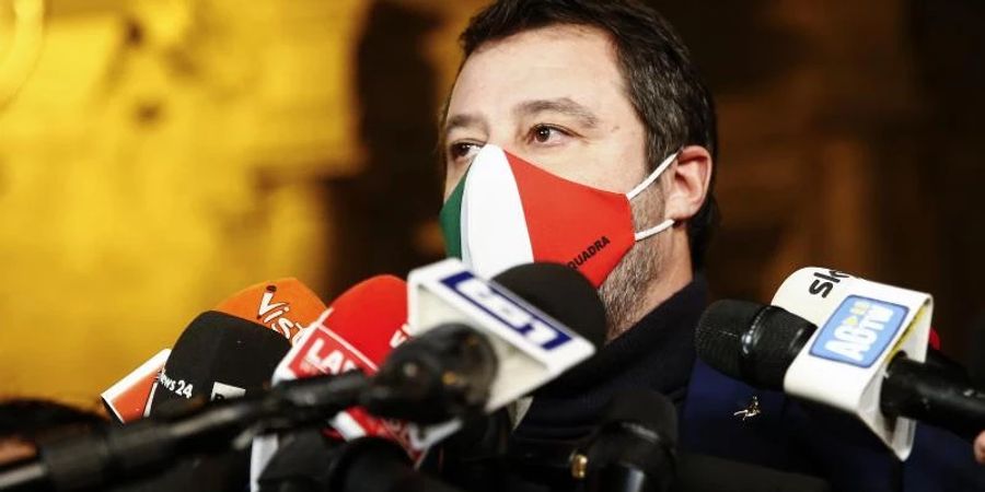 Matteo Salvini bringt ein neues Bündnis nach US-amerikanischem Vorbild ins Spiel. Foto: Cecilia Fabiano/LaPresse via ZUMA Press/dpa