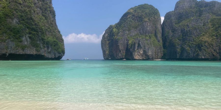 Maya Bay: Es dürfen nur noch 375 Menschen gleichzeitig an den Strand.