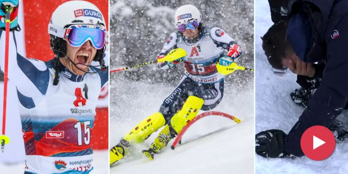 Im Video - Coach von Dave Ryding bricht nach Kitz-Sieg in Tränen aus