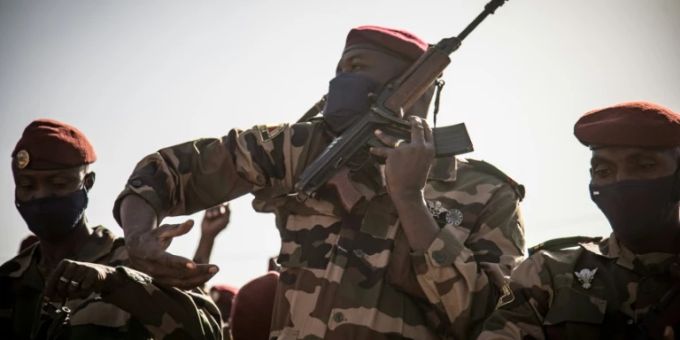 Soldaten in Mali. Mali