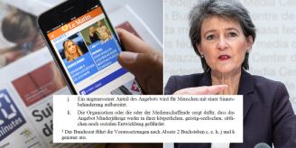 Mediengesetz - Sommarugas Beamte machen Online-Portalen Vorschriften Mediengesetz - Sommarugas Beamte machen Online-Portalen Vorschriften