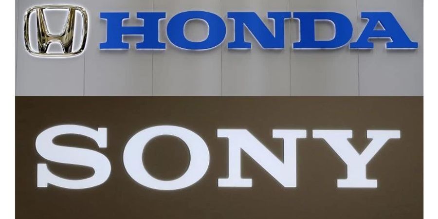 Der japanische Elektronikriese Sony geht eine Kooperation mit Honda ein. Das erste gemeinsame Elektroauto wurde für 2025 angekündigt. Foto: Uncredited/AP/dpa