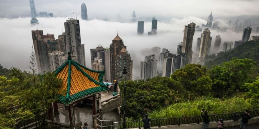 Skyline von Hongkong