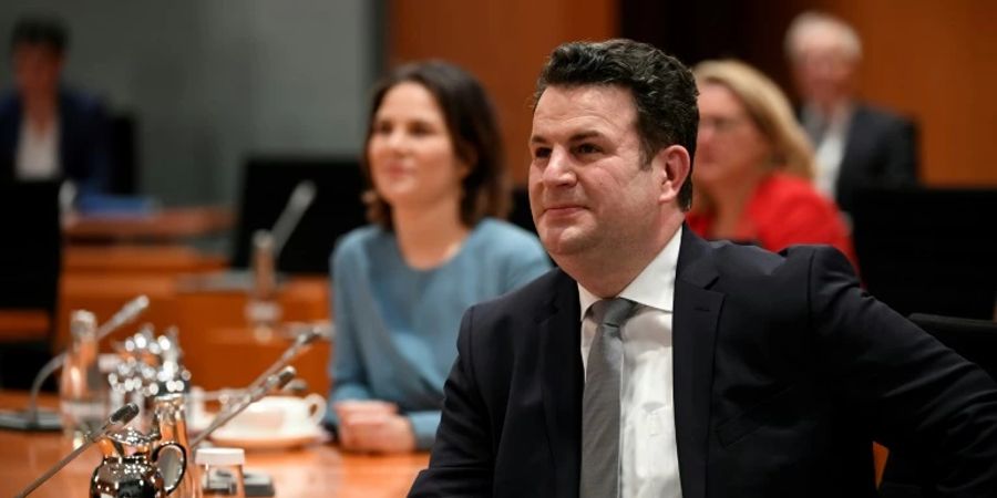 Arbeitsminister Heil im Kabinett