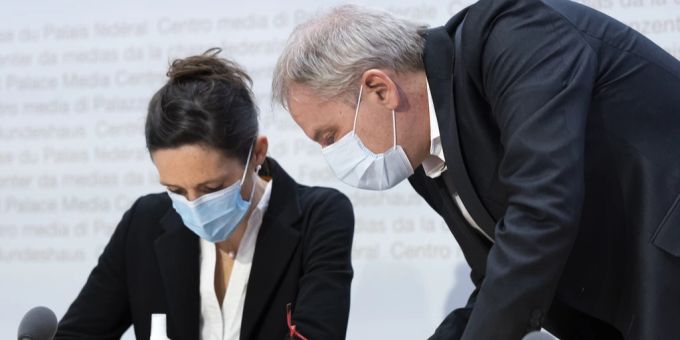 Seit Monaten informierten BAG-Mann Patrick Mathys oder Taskforce-Mitglieder wie Präsidentin Tanja Stadler wieder wöchentlich zum Coronavirus. Coronavirus Point de Presse
