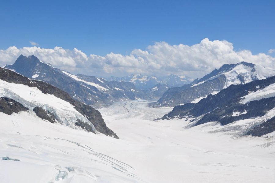 Aletschgletscher, Gletscher, Schweiz, Alpen