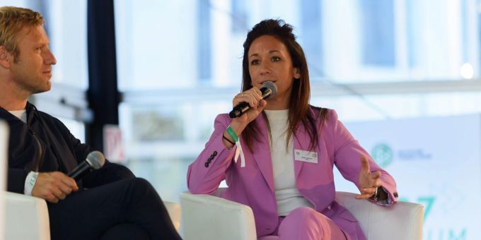 Nadine Kessler könnte beim DFB die neue Geschäftsführerin werden. Sven Beyrich/dpa DFB