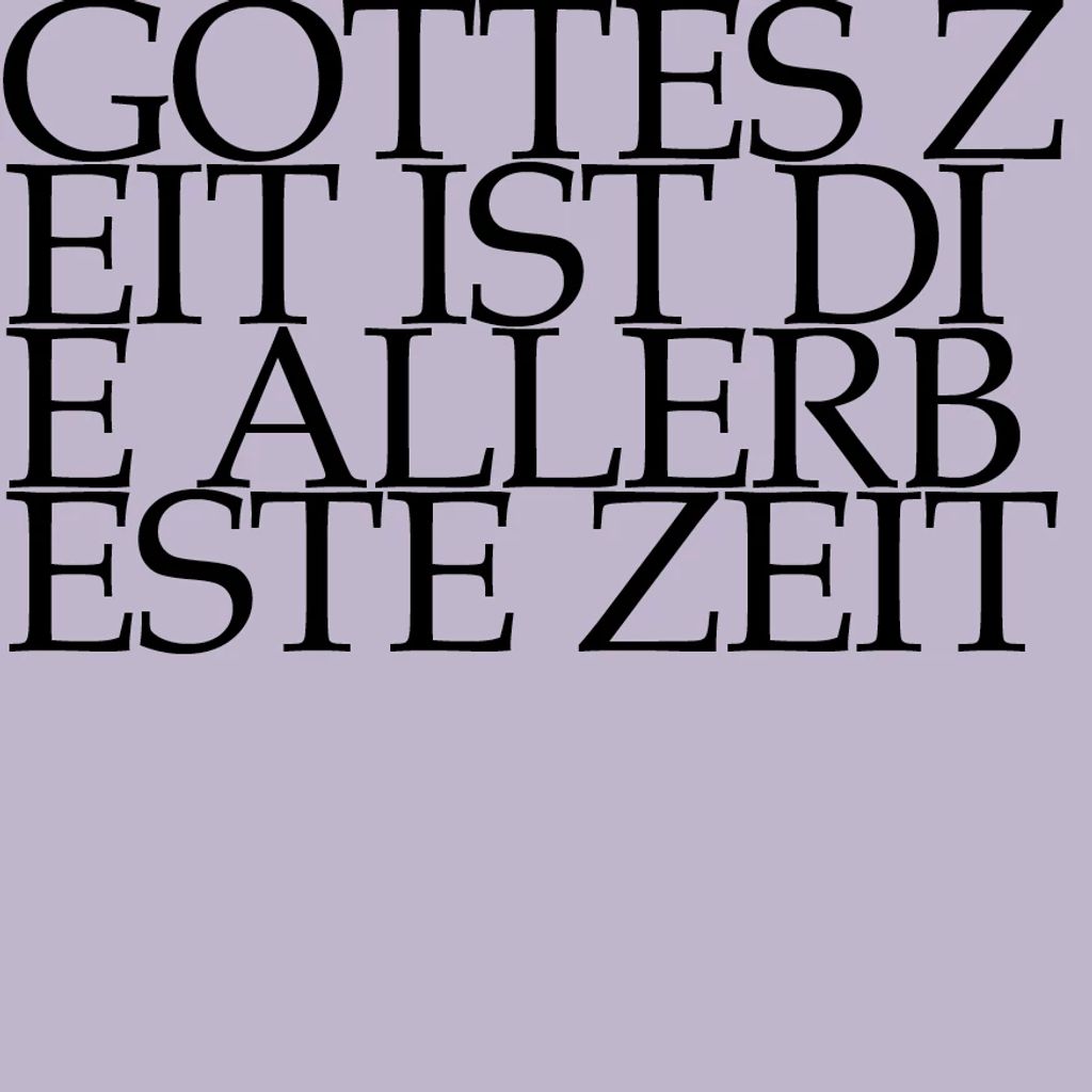 J. S. Bach BWV 106 Gottes Zeit ist die allerbeste Zeit
