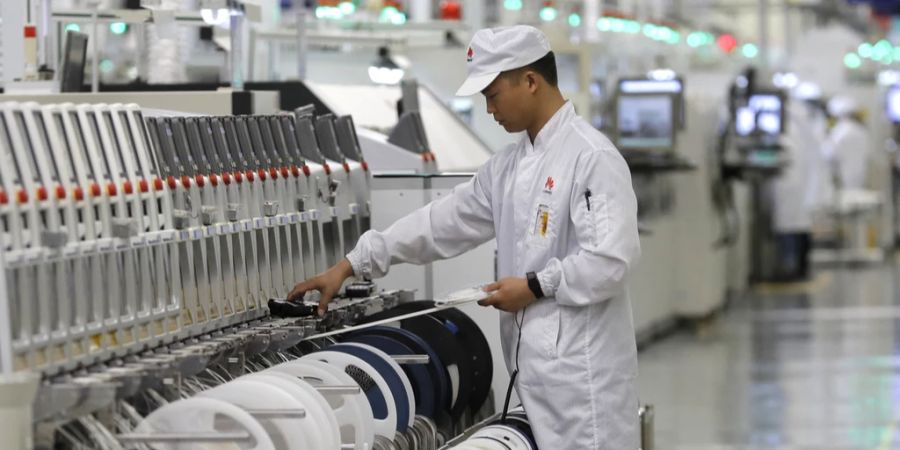 Arbeiter Huawei China