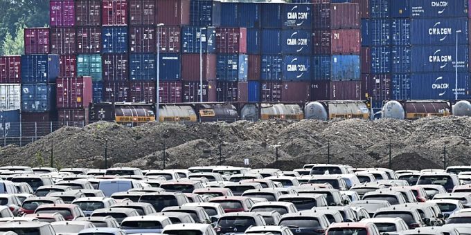 Chinesische Hersteller erobern Marktanteile der deutschen Exporte in Europa. (Archivbild) Exportwirtschaft
