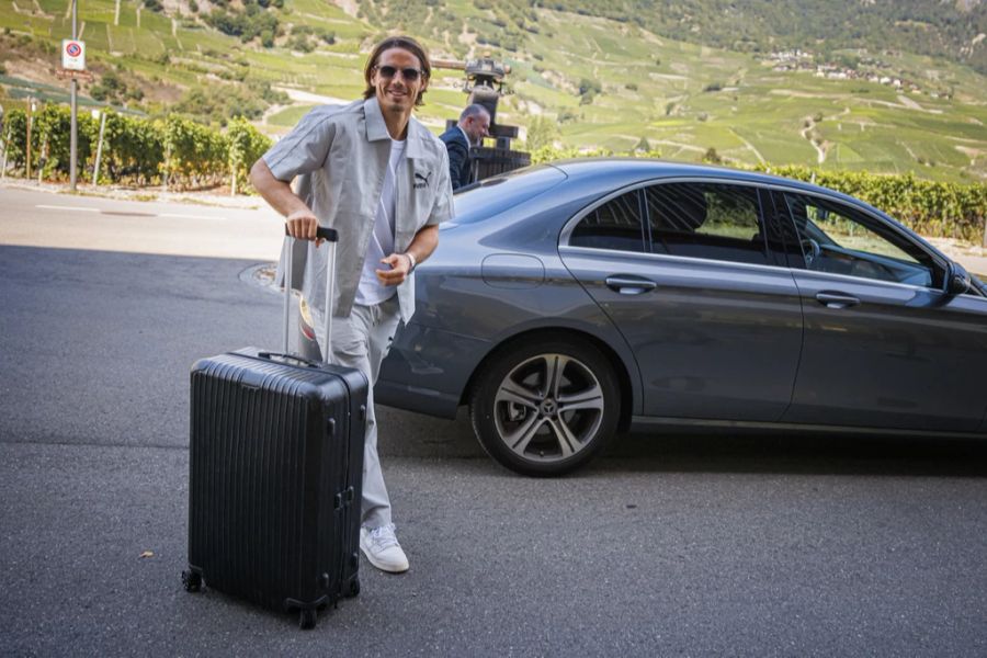 Yann Sommer ist aus Italien angereist. Der Keeper spielt seit wenigen Wochen bei Inter Mailand.