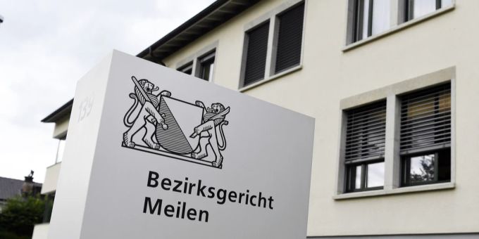 Im Bezirksgericht Meilen ZH wurde ein brisanter Betrugsfall verhandelt. Bezirksgericht Meilen
