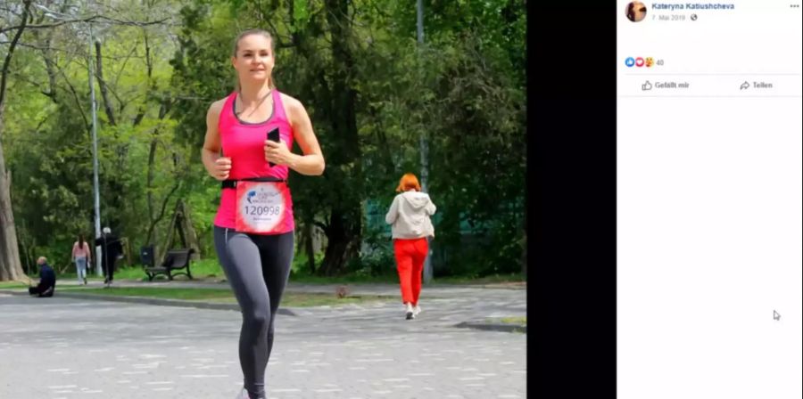 Kateryna Katiuschtschewa kam bei einem Ultramarathon in der Ukraine ums Leben.