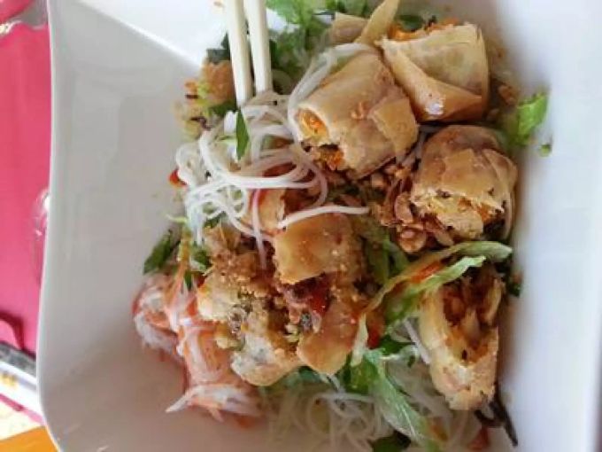 Im Pho Saigon stehen auch verführerische Frühlingsrollen auf dem Menü Pho Saigon