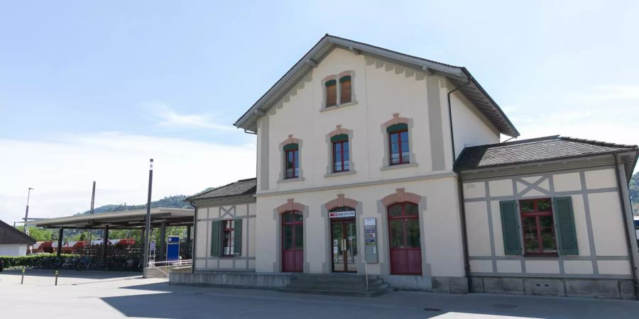 Bahnhof SBB in Wettingen.