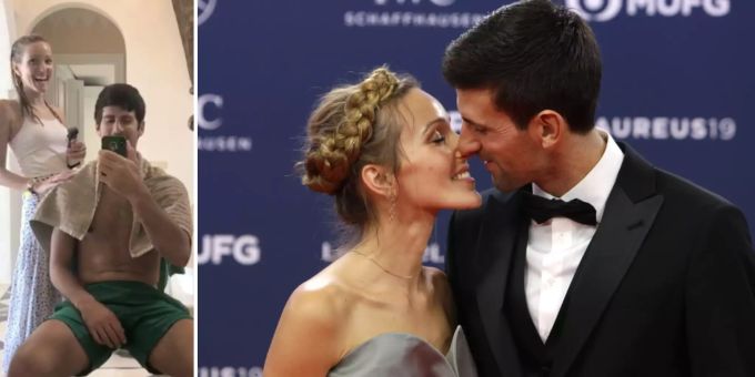 «Nicht schlecht» - Ehefrau Jelena schneidet Novak Djokovic die Haare