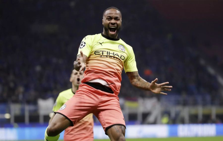 Raheem Sterling liegt mit einem Transferwert von 194,7 Millionen Euro auf Rang zwei der wertvollsten Fussballspieler.