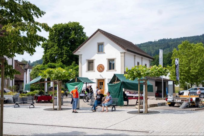 Der kleine, aber feine Samstagsmarkt.