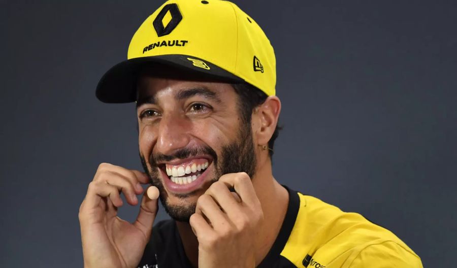 Renault-Pilot Daniel Ricciardo wechselt am Saisonende 2020 zum McLaren-Team.