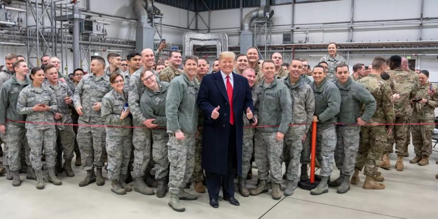 Donald Trump in Ramstein