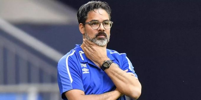 Trainer David Wagner erlebt mit dem FC Schalke 04 bittere Wochen. Foto: Martin Meissner/AP-Pool/dpa