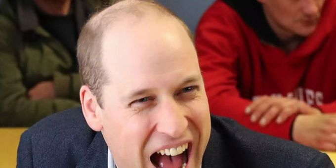 Prinz William hat viel Humor. Foto: Chris Jackson/PA Wire/dpa Prinz William hat viel Humor. Foto: Chris Jackson/PA Wire/dpa