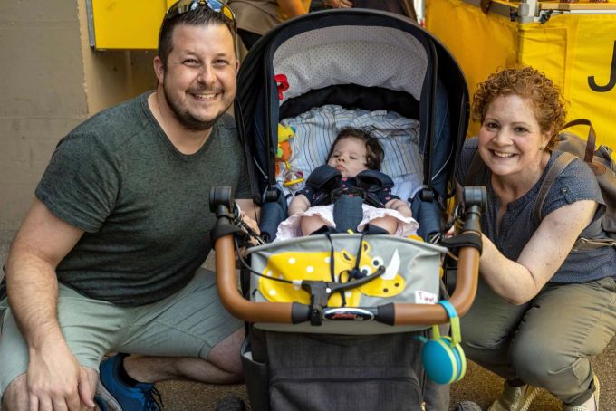 Vl.: Christian, Alina und Fabienne Egatter