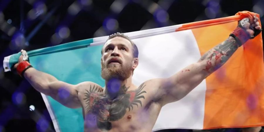 MMA-Superstar Conor McGregor tritt zum dritten Mal zurück. Foto: John Locher/AP/dpa