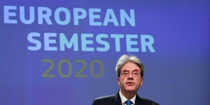 EU-Wirtschaftskommissar Gentiloni EU-Wirtschaftskommissar Gentiloni