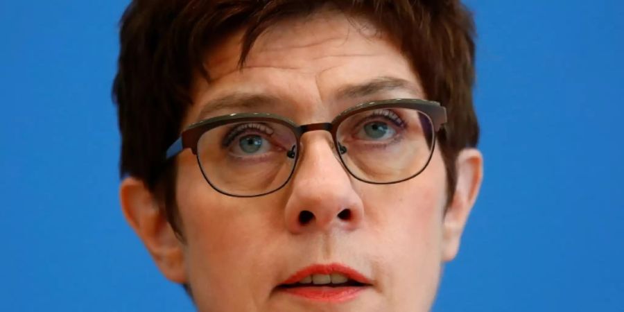 Verteidigungsministerin Kramp-Karrenbauer