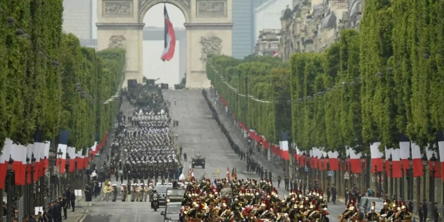 Abgesagt: Die Militärparade zum 14. Juli