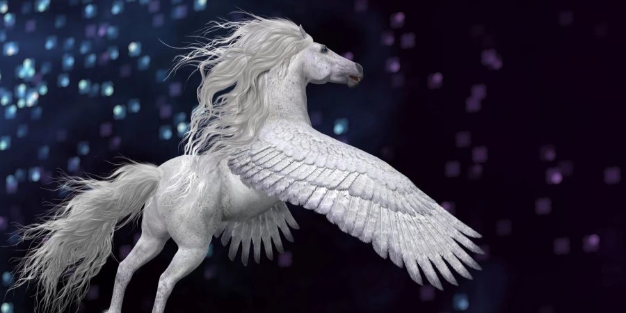 Pegasus ist Teil der griechischen Mythologie.