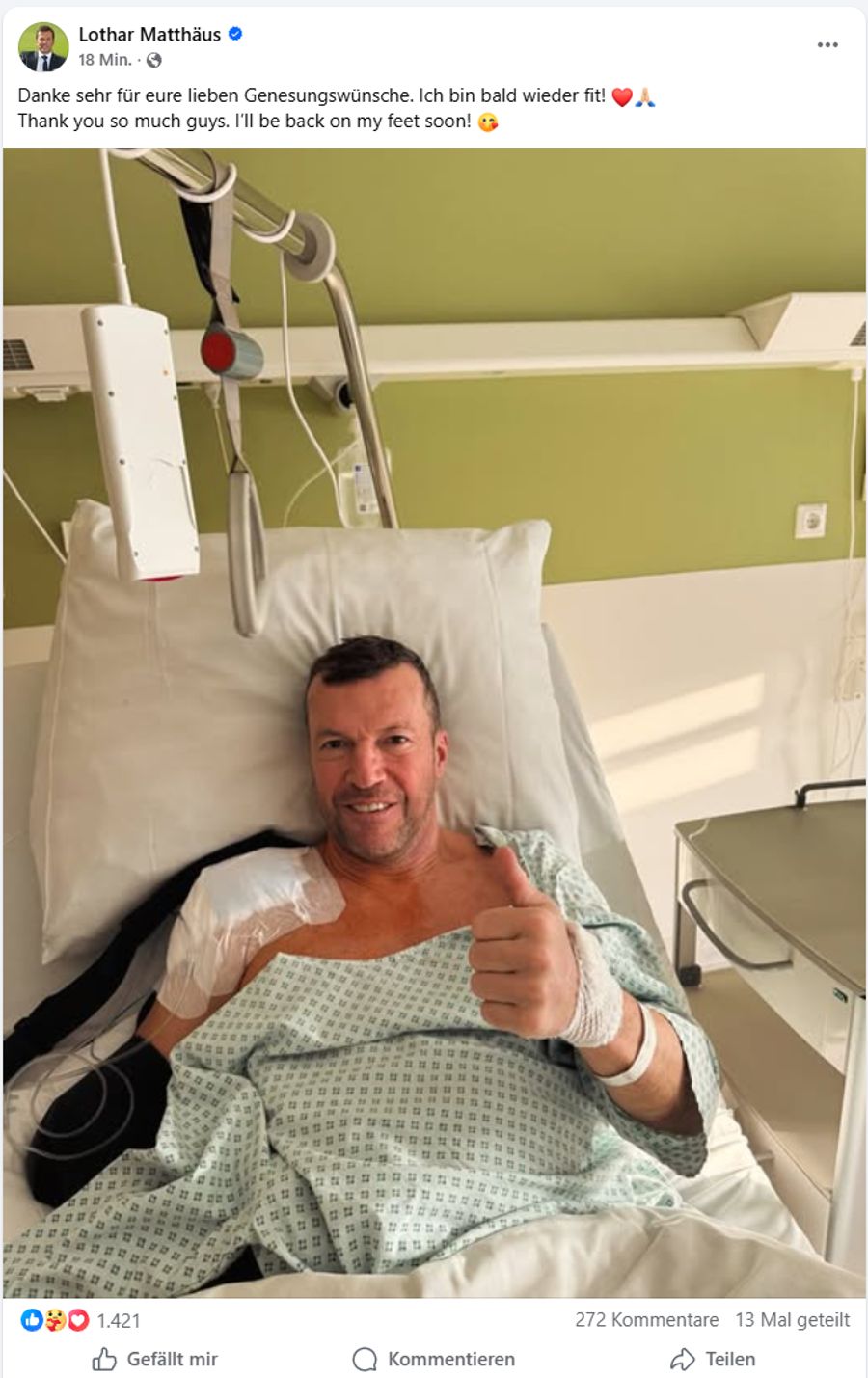 Lothar Matthäus Krankenhaus