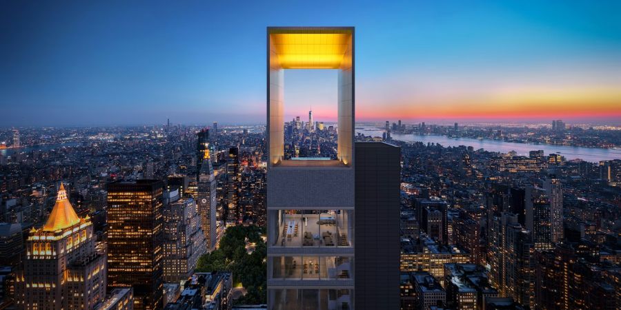 Dieser neue Wohnturm sorgt in New York für Ärger.