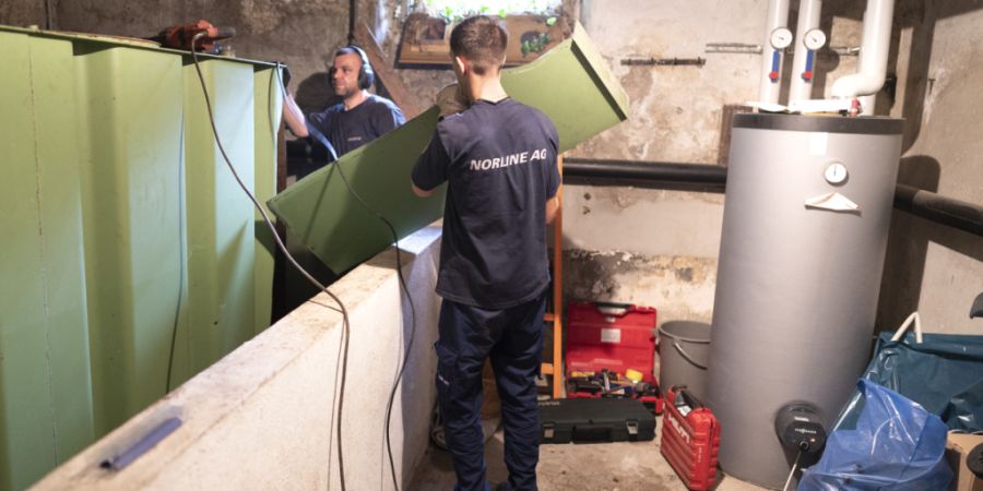 Finanzielle Anreize für erneuerbare Energien sollen im Kanton Aargau dazu führen, dass die Zahl der Öl- und Gasheizungen sinkt. (Symbolbild)