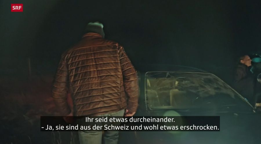 Das Auto, mit dem Winzenried unterwegs war, kam wegen Glatteis von der Fahrbahn ab.