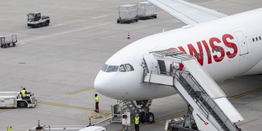 Die Swiss fliegt vorerst nicht mehr nach Israel. (Archivbild)