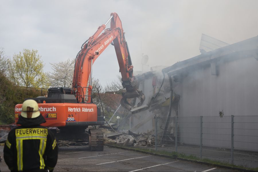 Die Ermittlungen zur Ursache laufen.