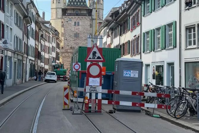 Verkehrskontrolle Spalenvorstadt