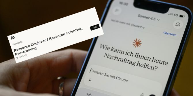 Anthropic Zürich KI Job