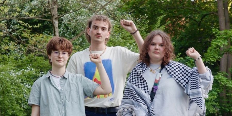 Das neue Führungsteam der Stadtberner Juso.