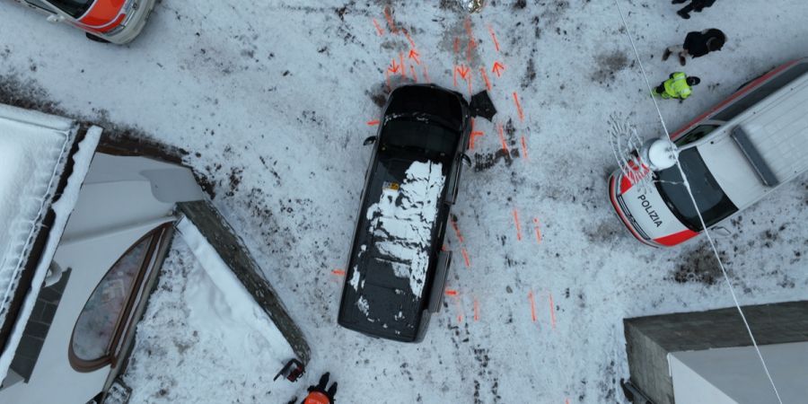 St. Moritz Autounfall